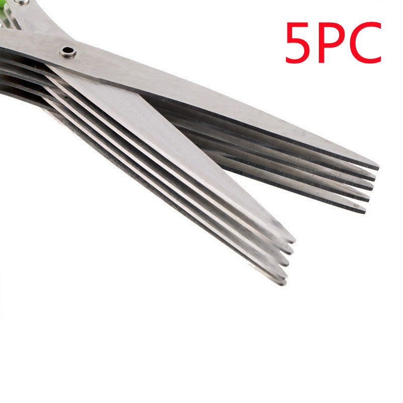 Steel Onion Cutting Knife Herb Seaweed Spice Scissors Kitchen Scissor Kitchen Gadgets My Store