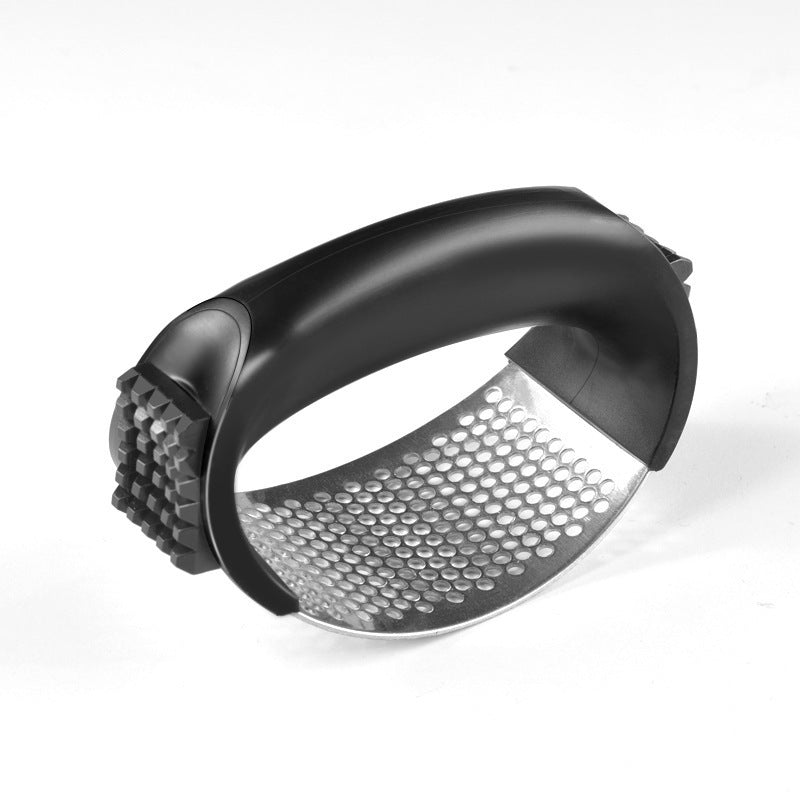 Kitchen Circular Stainless Steel Manual Garlic Masher My Store