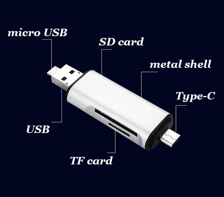 Multi-function OTG card reader My Store