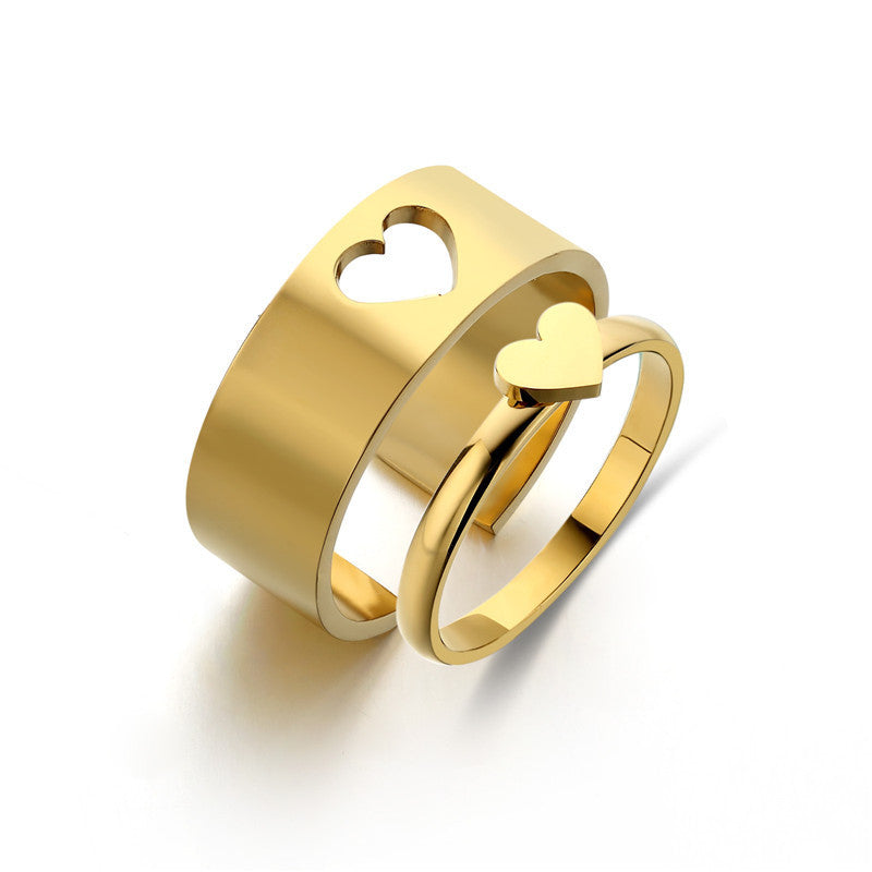 Simple And Versatile Titanium Steel Ring My Store