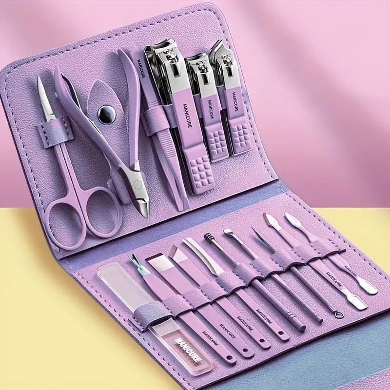 16 In 1 Manicure Kit - Multicolor - My Fashion Sell