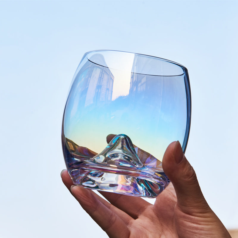 Nordic Colorful Glass Rainbow Glass Family Drinking Water Cup Dazzling Cup My Store