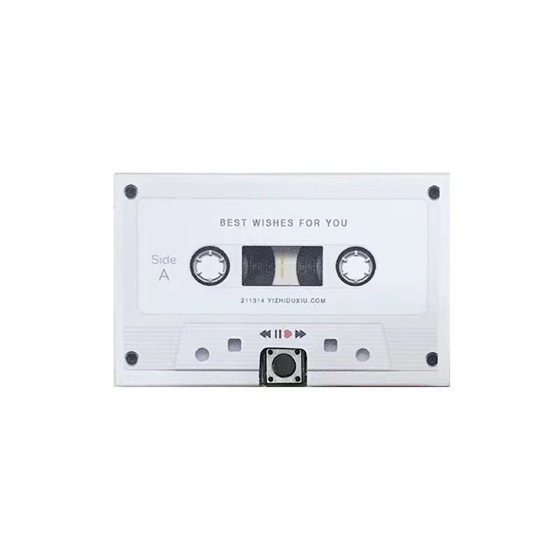 DIY Recording Chip Phonograph Confession Greeting Card Music Box Birthday Card My Store
