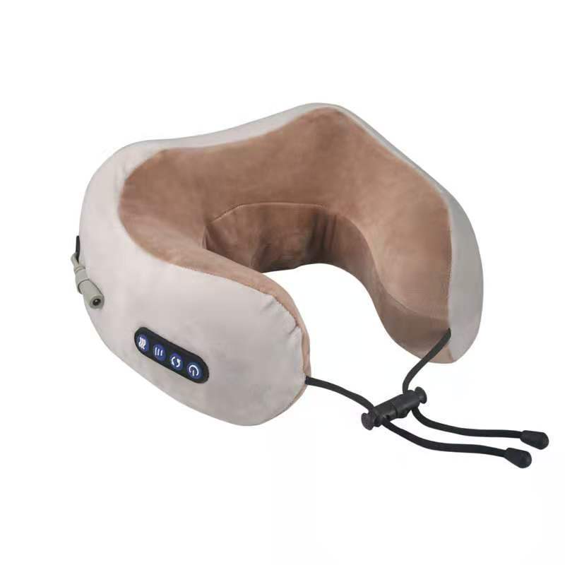 U Shaped Massage Pillow Neck Massage Device Electric Neck Massager Apparatus Shoulder Back Cervical Massager For Body Relaxation 3080