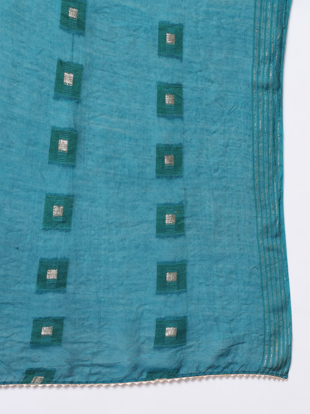 Lemon Colour Cotton Embrodared Casual Wear Kurta Pant Dupatta Set For Women's Dropshipera