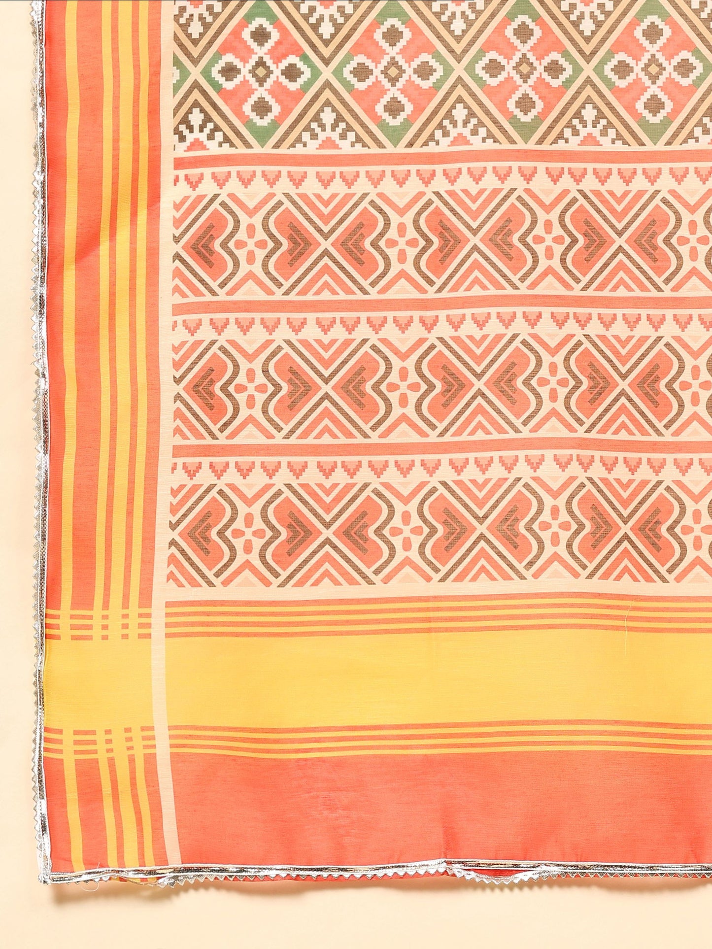 Yellow Colour Blend Silk Embroidery Work Party Wear Kurta Pant Dupatta Set For Women's Dropshipera
