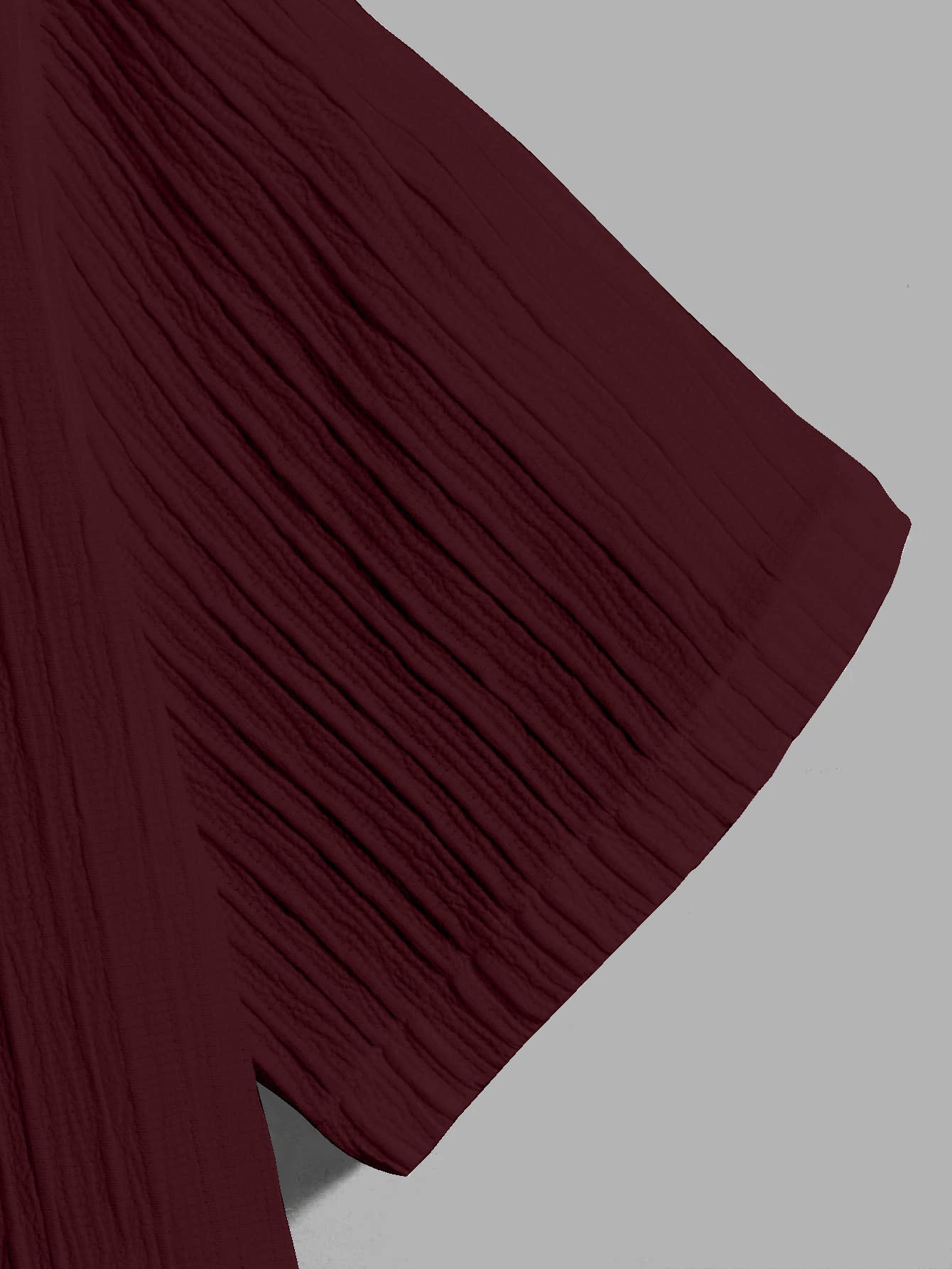 Maroon Color Half Sleeves Regular Fit Formal Shirt for Men Dropshipera