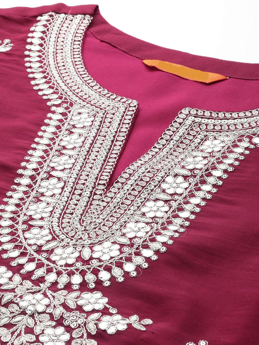 Designer Embroidery Kurta With Pant And Beautiful Dupatta Dropshipera