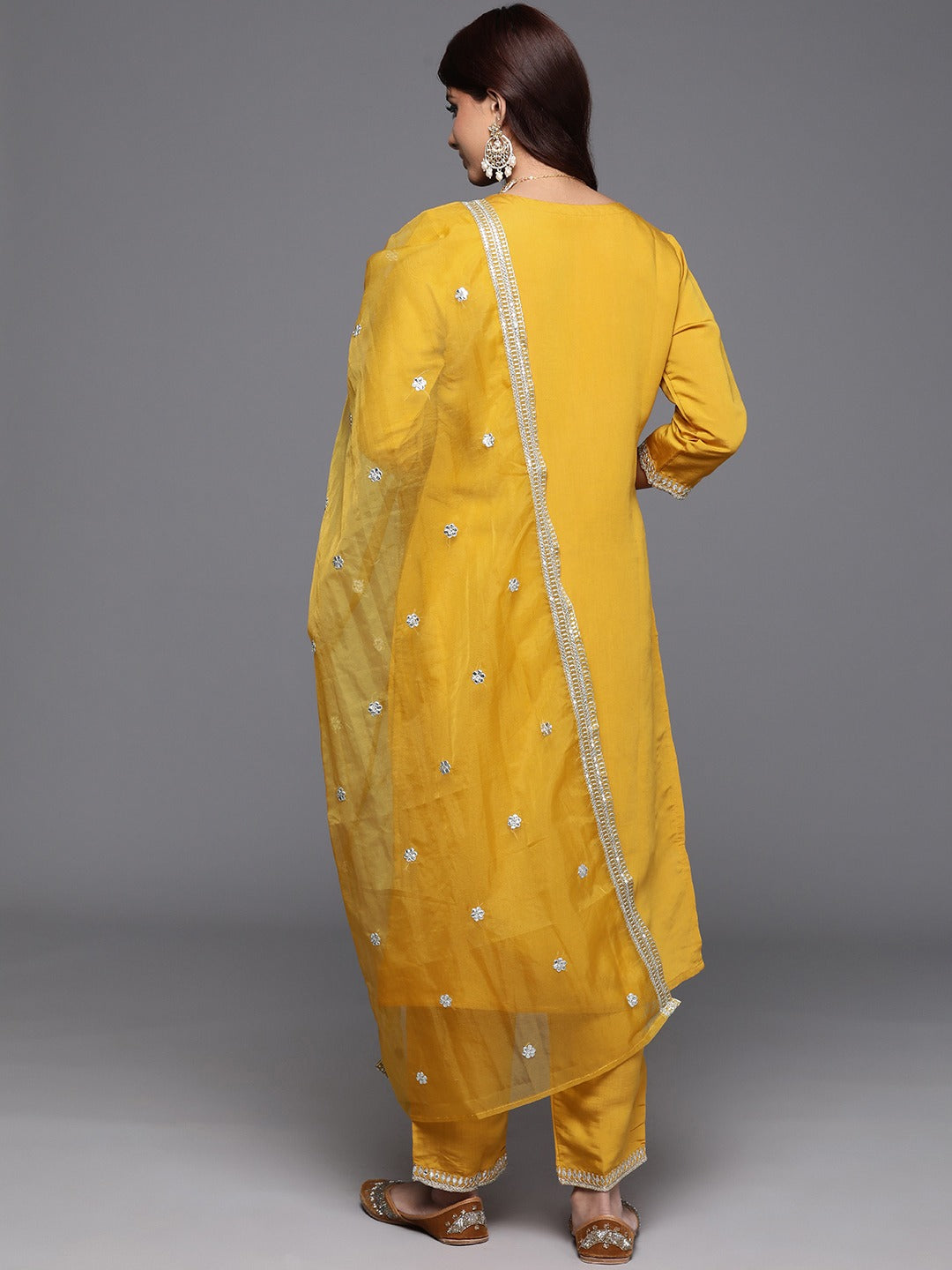 Designer Embroidery Kurta With Pant And Beautiful Dupatta Dropshipera