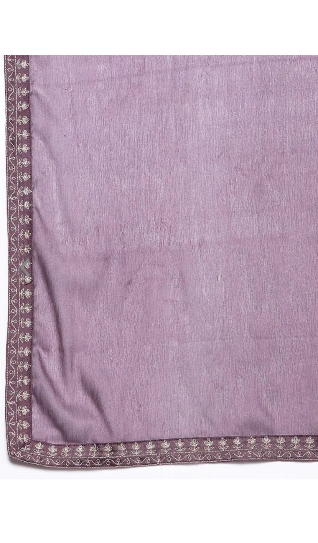 Onion Color Embroidered Women wear Kurta set with bottom wear and dupatta Dropshipera