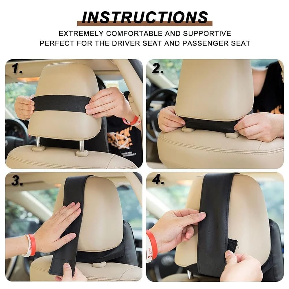 Memory Foam Car Head Rest Mojo