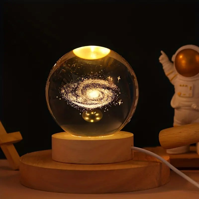 3D Crystal Night Ball Mojo