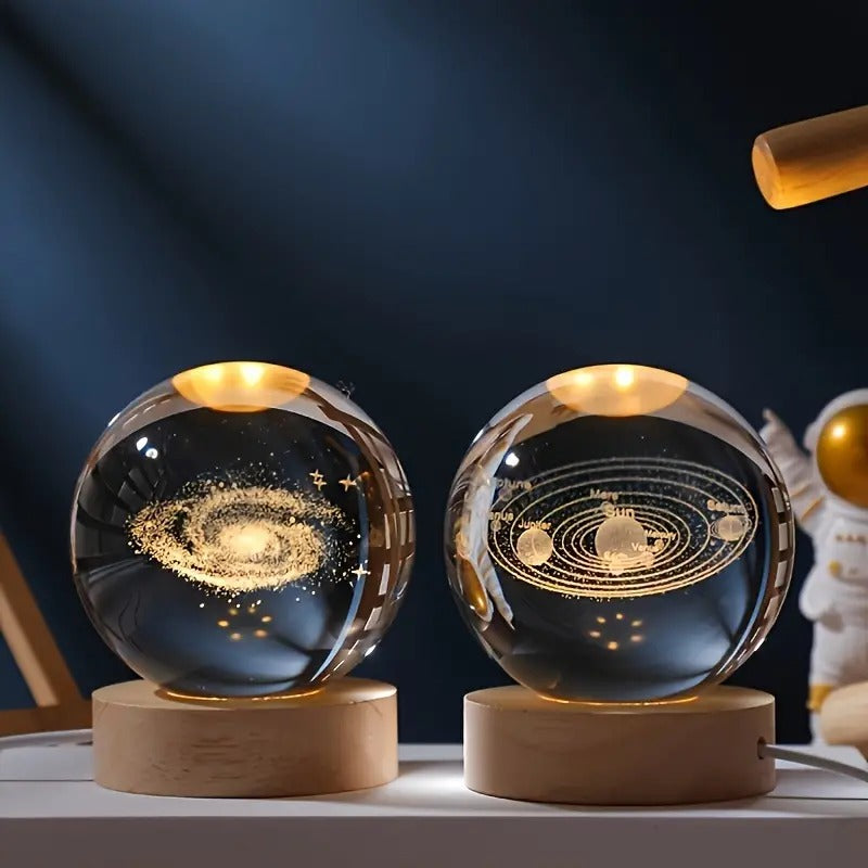 3D Crystal Night Ball Mojo