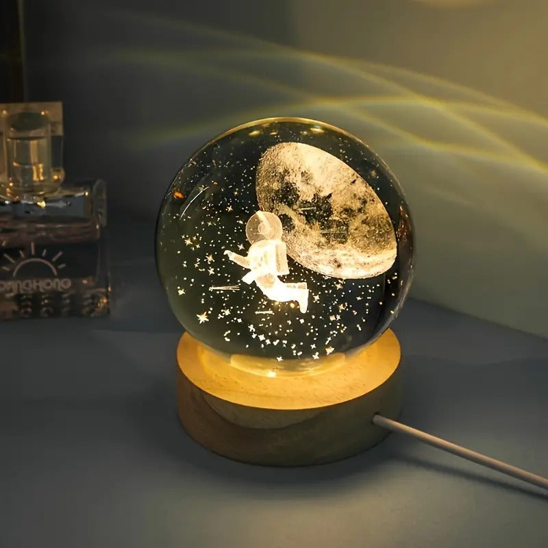 3D Crystal Night Ball Mojo