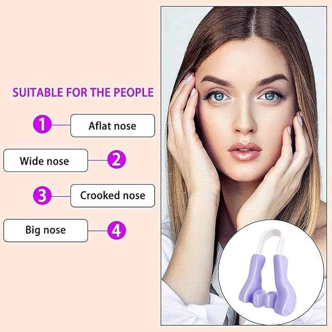 Nose Up Clip Shaping Lifting Bridge Straightening, Nose Up Shaping Shaper Lifting Bridge Clipper for Men & Women Shaping Beauty Tool & Accessories (Multicolor) (1 Pc) 18277