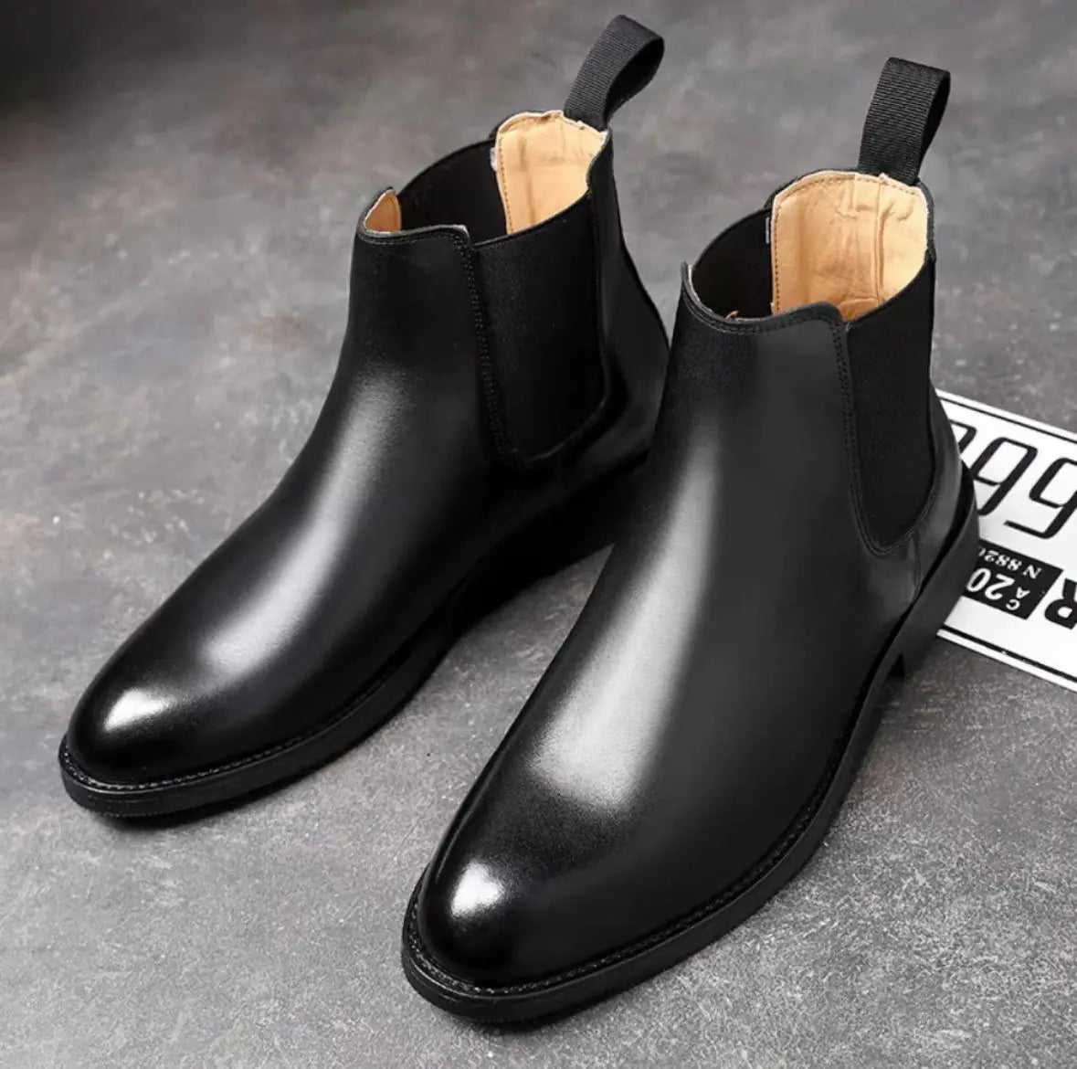 Mens Casual Synthetic Boots 18644