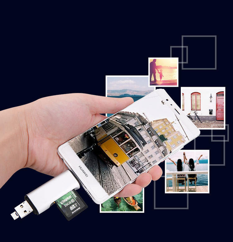 Multi-function OTG card reader My Store