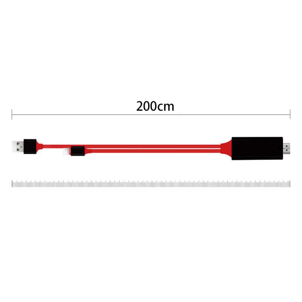 Type-C To HDMI Three In One Mobile Phone Projection Cable My Store
