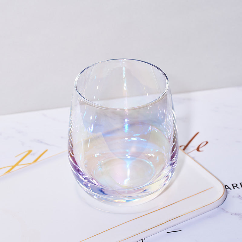 Nordic Colorful Glass Rainbow Glass Family Drinking Water Cup Dazzling Cup My Store
