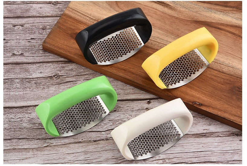 Stainless Steel Garlic Press Home Manual Garlic Garlic Kitchen Ginger Garlic Masher My Store