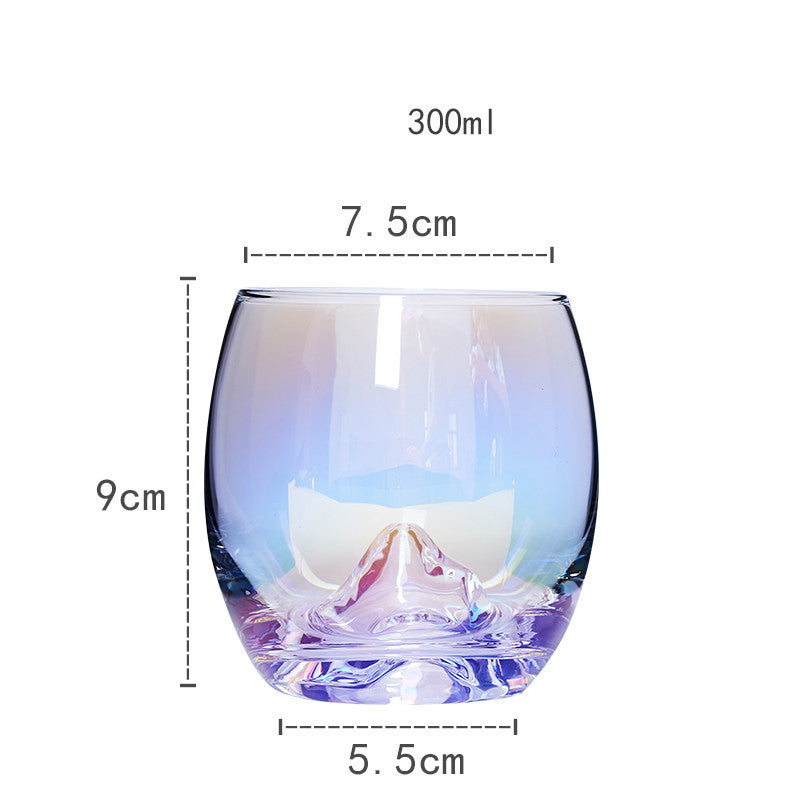 Nordic Colorful Glass Rainbow Glass Family Drinking Water Cup Dazzling Cup My Store