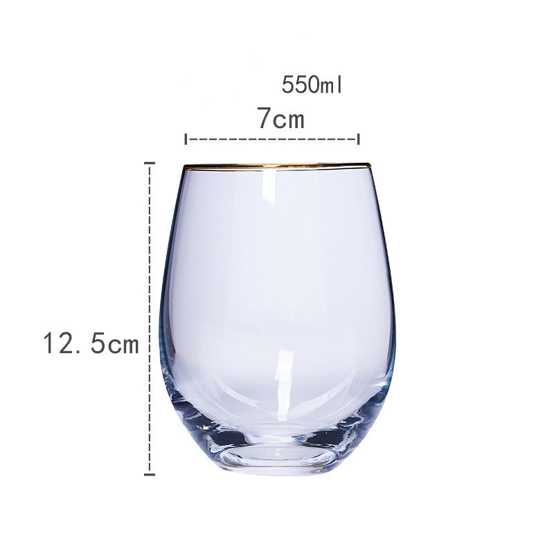 Nordic Colorful Glass Rainbow Glass Family Drinking Water Cup Dazzling Cup My Store
