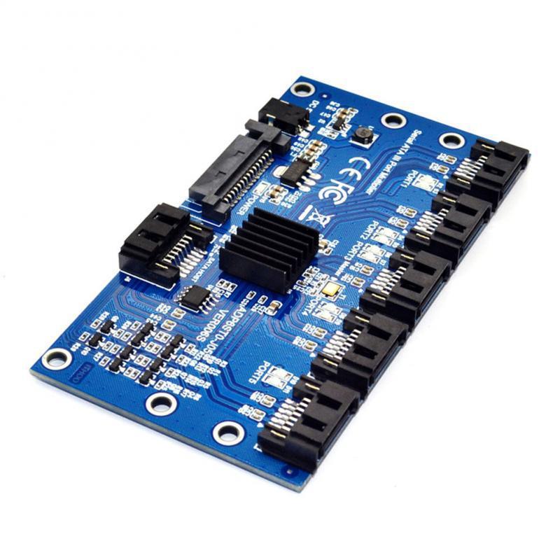 SATA Hard Disk Adapter Card 1 To 5 SATA Port Multiplier Adapter Card My Store