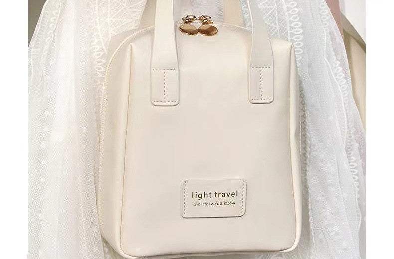 Shell Shape PU Leather Cosmetic Bag Makeup Pouch Tote Travel Wash Bags My Store