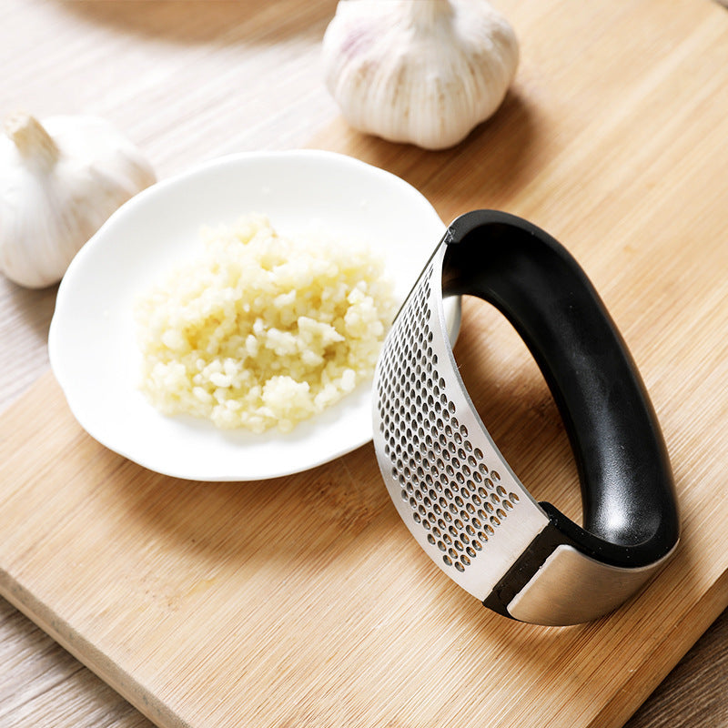 Stainless Steel Garlic Press Home Manual Garlic Garlic Kitchen Ginger Garlic Masher My Store