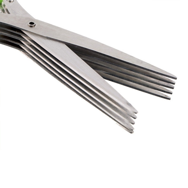 Steel Onion Cutting Knife Herb Seaweed Spice Scissors Kitchen Scissor Kitchen Gadgets My Store