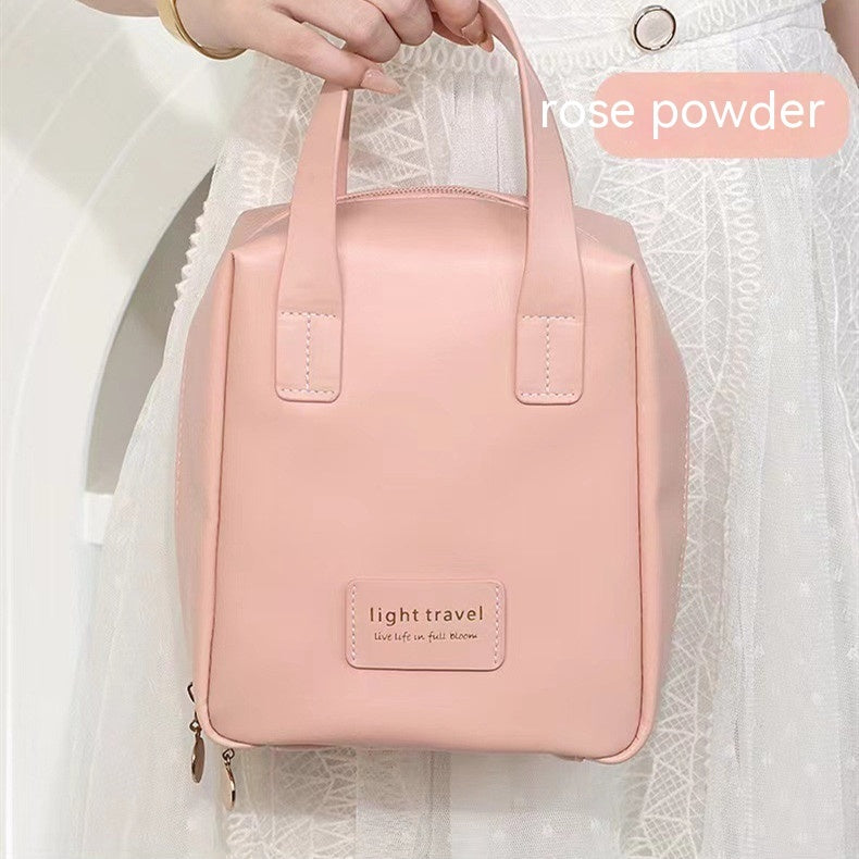 Shell Shape PU Leather Cosmetic Bag Makeup Pouch Tote Travel Wash Bags My Store