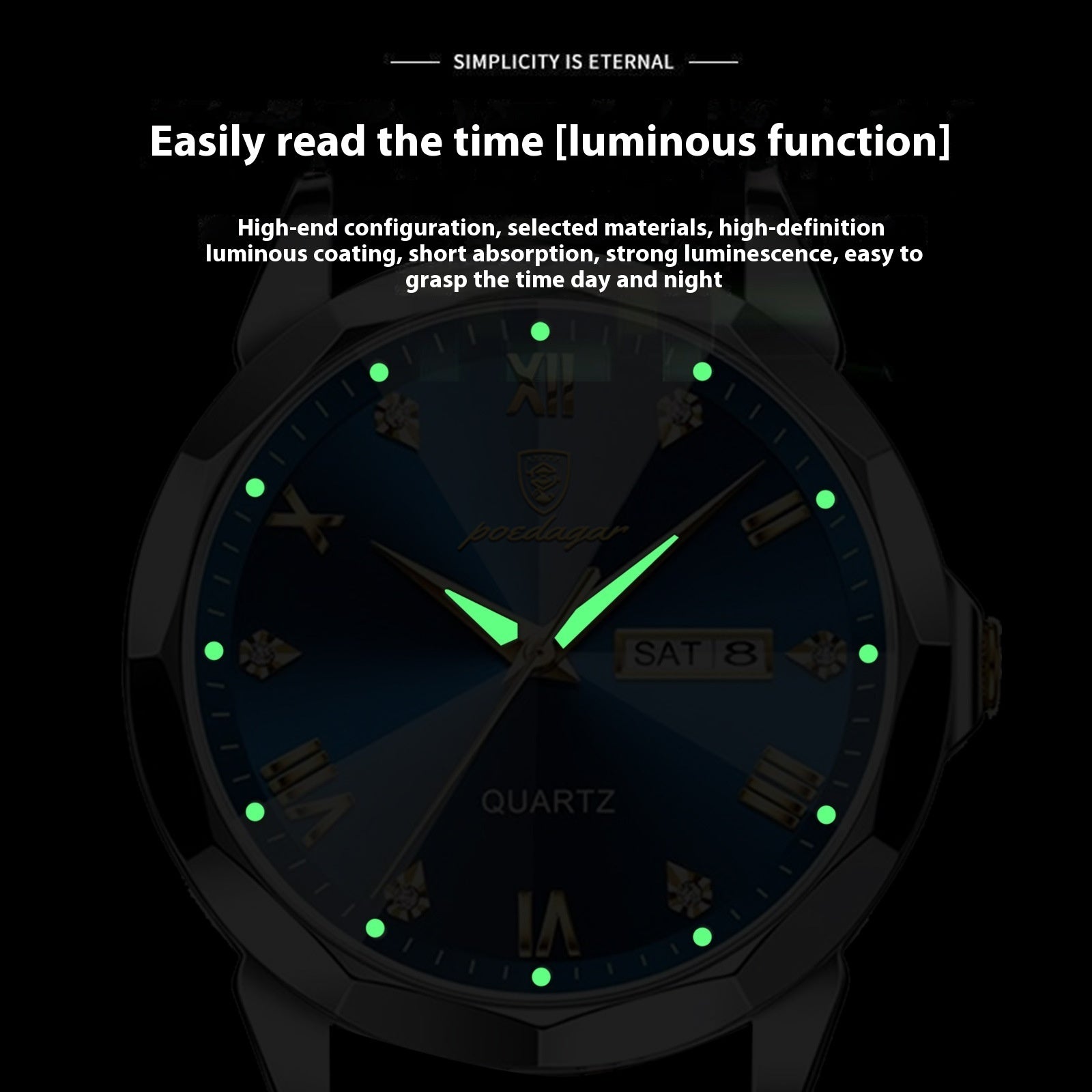 Men's Watch Waterproof Super Luminous Luxury Watch My Store