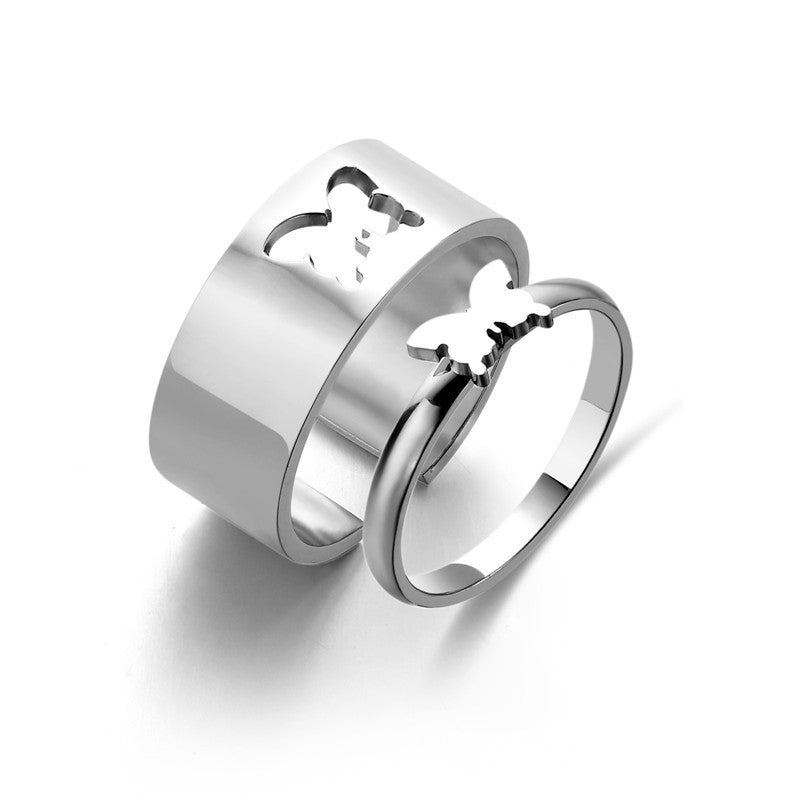 Simple And Versatile Titanium Steel Ring My Store