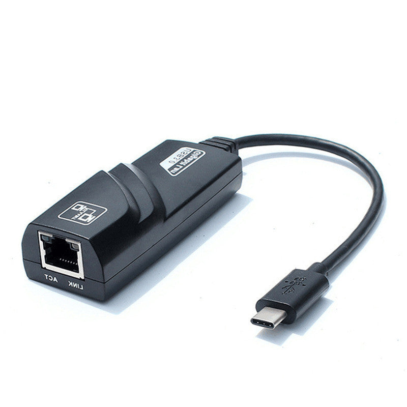Type-C To RJ45 Gigabit Network Card To USB 3.1 Port My Store
