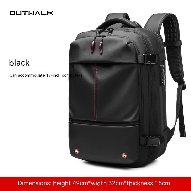 Computer Bag Vacuum Compression Large-capacity Travel Backpack Men's My Store