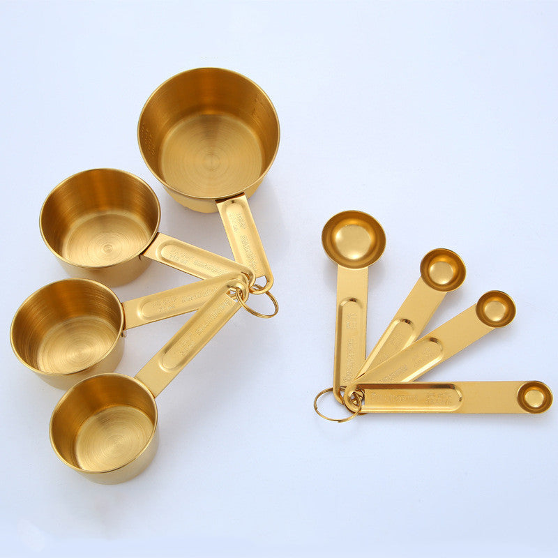 Stainess Steel Measuring Spoons Kitchen Scale Coffee Scoop Baking Bartending Kitchen Tool My Store