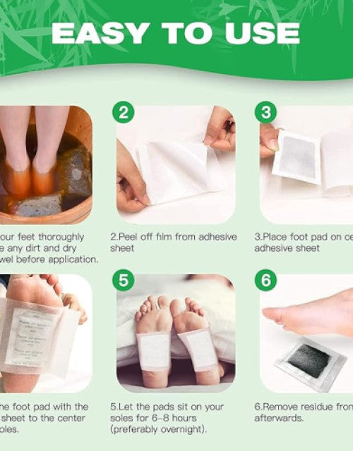 Adhesive Body and Foot Patches 10 Dropdash