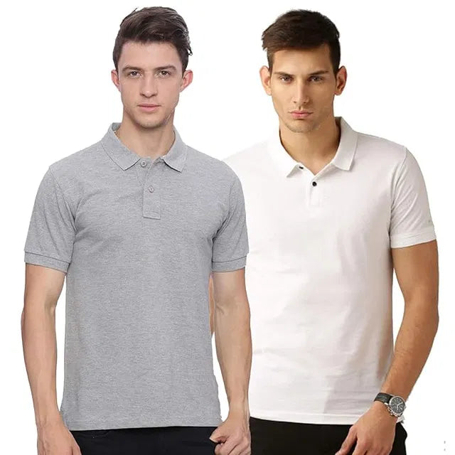 Polo Mens T-Shirts Pack of 2 Multicolor 24533