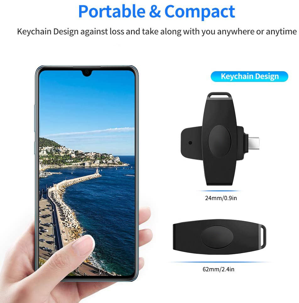 USB Type C Universal Smart Card Reader My Store