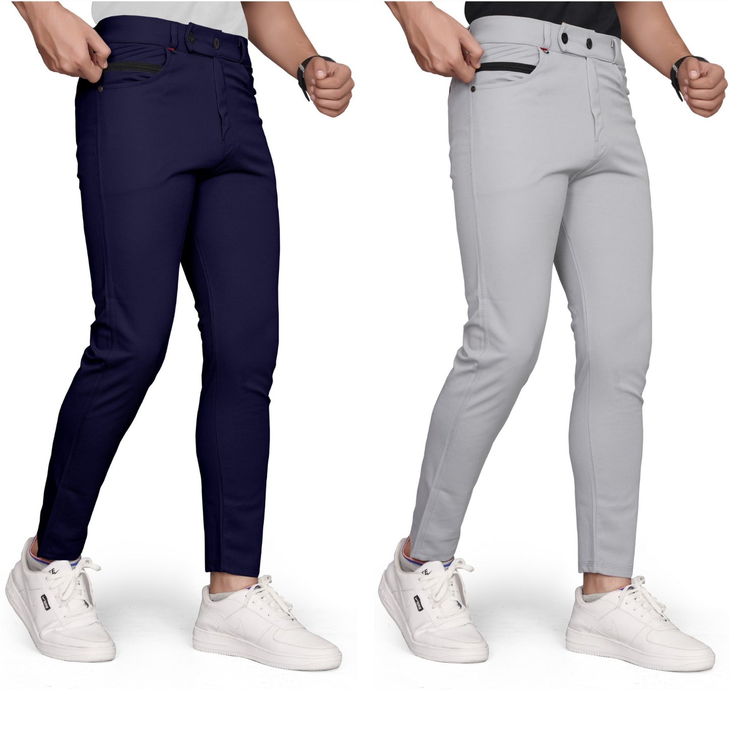 Fit Casual Trouser Pants (set of 2) SourceInfi