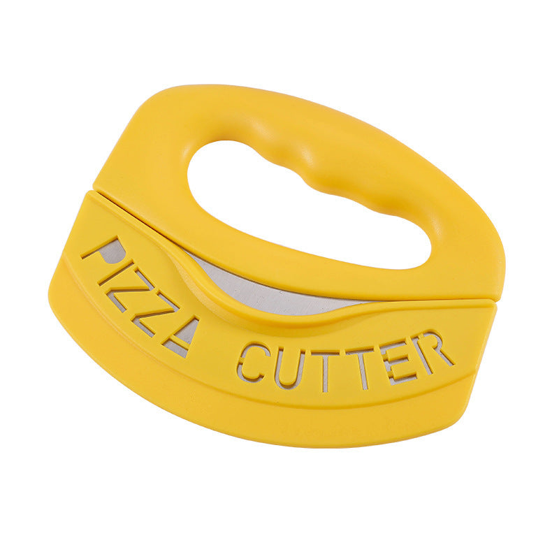 Stainless Steel Pizza Cutter With Protective Cover Kitchen Gadgets My Store
