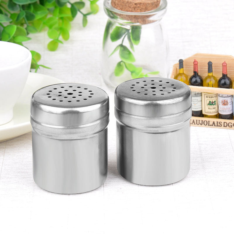 Kitchen Stainless Steel Pepper Condiment Jar My Store