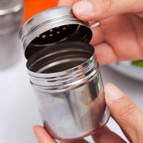 Kitchen Stainless Steel Pepper Condiment Jar My Store