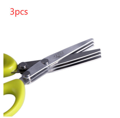 Steel Onion Cutting Knife Herb Seaweed Spice Scissors Kitchen Scissor Kitchen Gadgets My Store