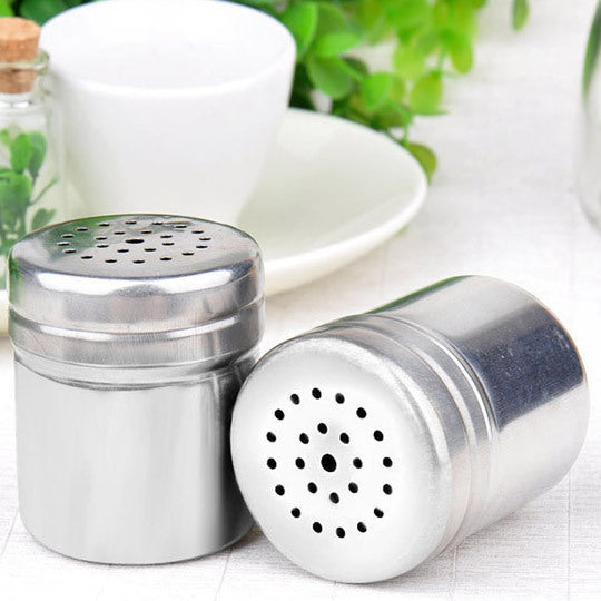 Kitchen Stainless Steel Pepper Condiment Jar My Store
