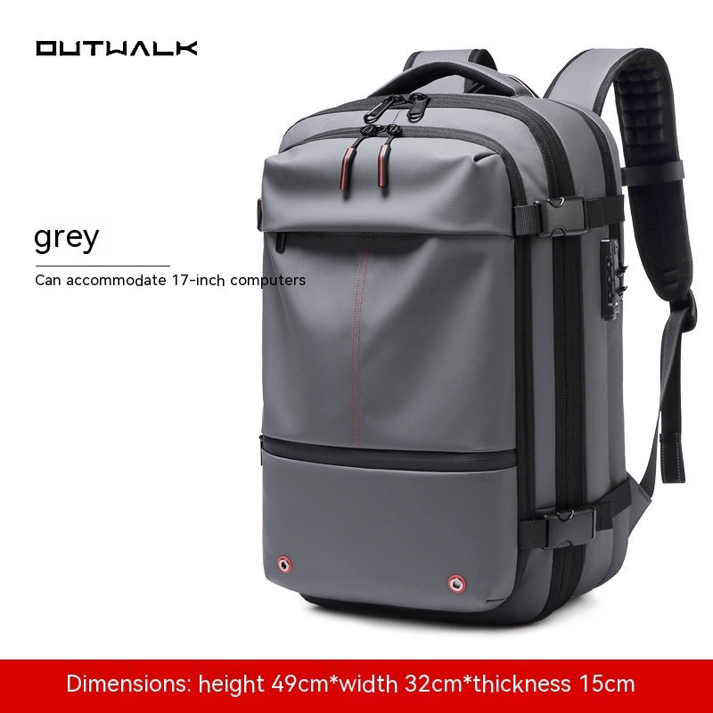 Computer Bag Vacuum Compression Large-capacity Travel Backpack Men's My Store