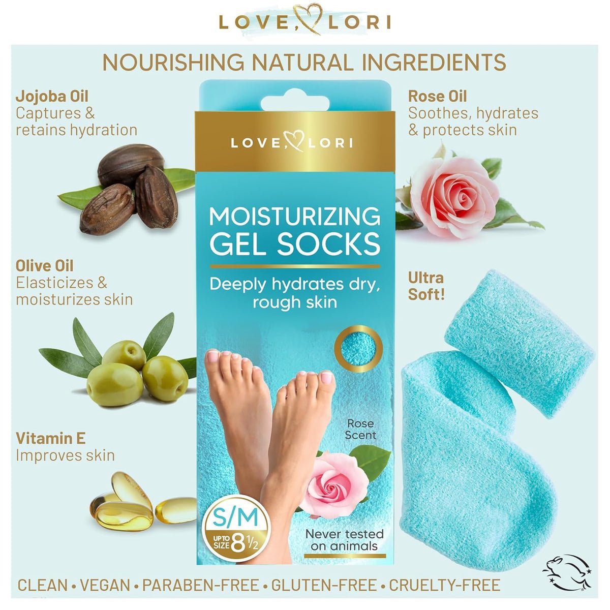 Foot Spa Pedicure Silicone Socks For Men & Women (Pack of 2) - My Fashion Sell