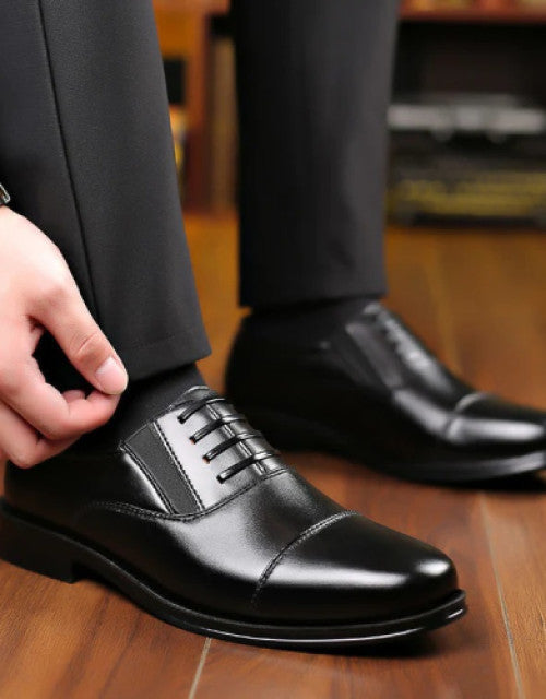 Formal shoes Lace Up For Men Black shoes Dropdash