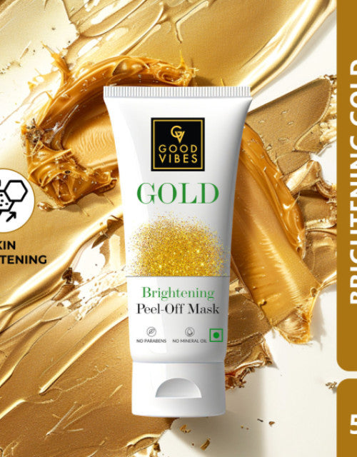 GOOD VIBES Gold Brightening Peel Off Mask 50g Dropdash