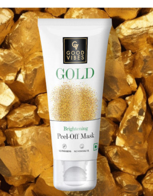 GOOD VIBES Gold Brightening Peel Off Mask 50g Dropdash